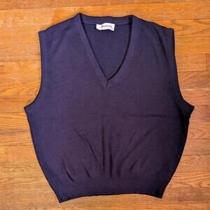 1980s Jantzen V-Neck Sweater Vest Vintage Size XL